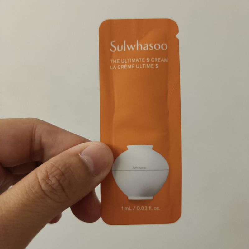 【全新買就送小禮】雪花秀 sulwhasoo  極致臻秀乳霜1ml 隨身包 試用組 旅行組 便宜賣