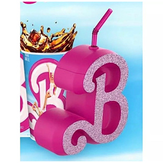 全新 造型杯 芭比杯 芭比週邊 芭比電影 Barbie 芭比 閃亮B造型杯 威秀 飲料杯 水杯 茶杯 水壺