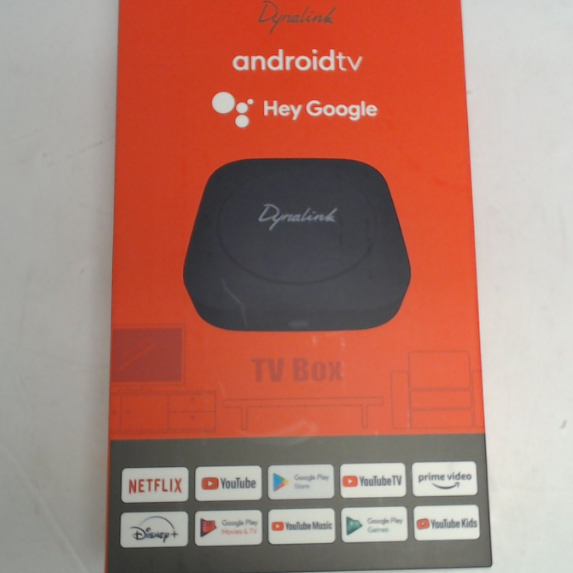 全新Dynalink電視盒 Netflix google認證  Android TV 智慧4K 機上盒 DL-ATV36