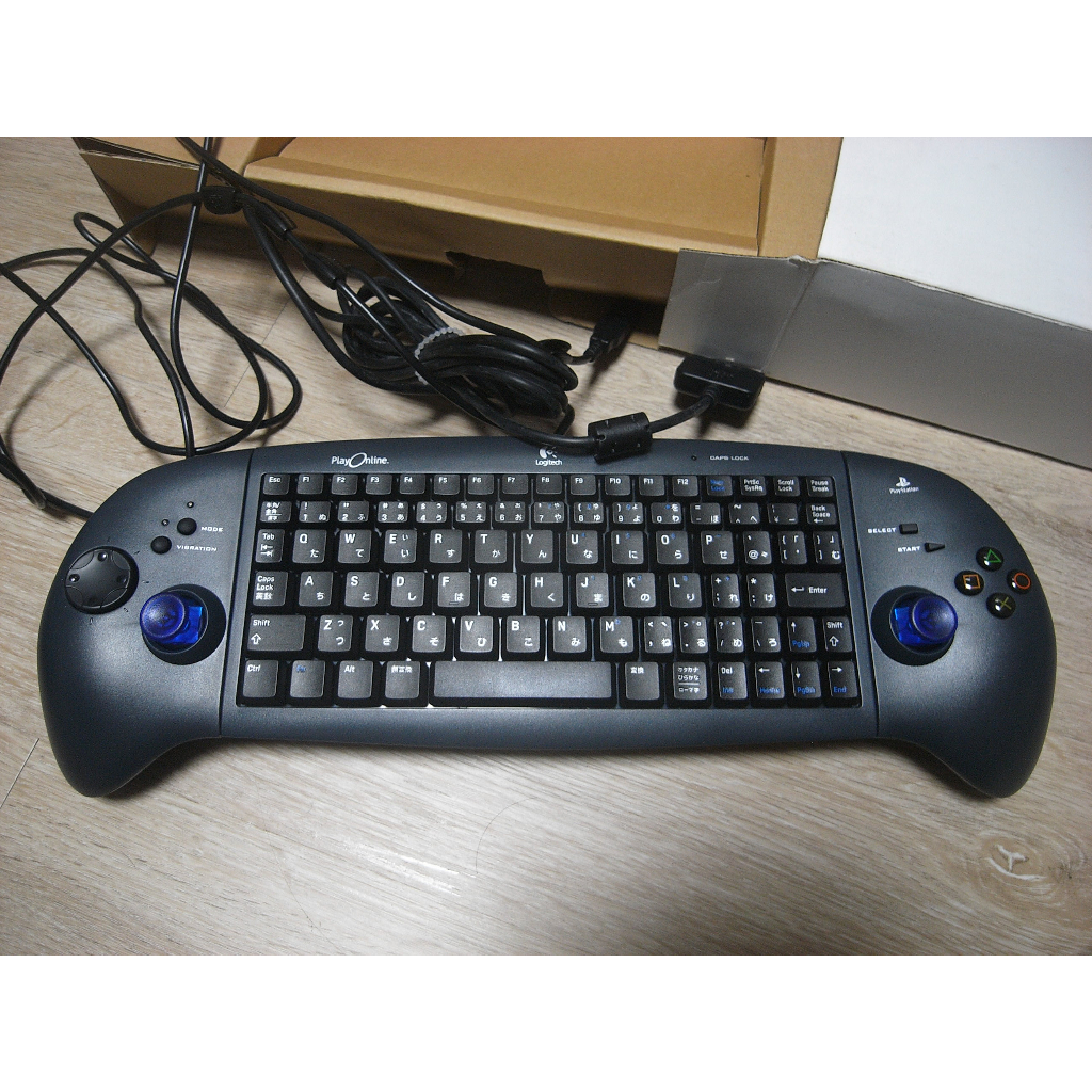 羅技 NetPlay Controller PS2 二合一 G-X2P6 鍵盤 搖桿組 搖桿 手把 遙控器
