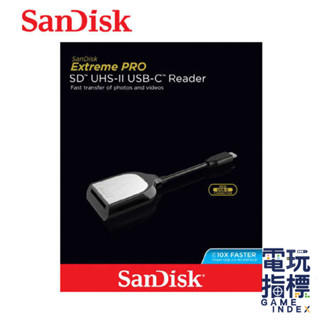 【電玩指標】十倍蝦幣 SanDisk 原廠 SD UHS-II USB-C 臺灣公司貨 讀卡機 大卡 大卡讀卡機 記憶卡
