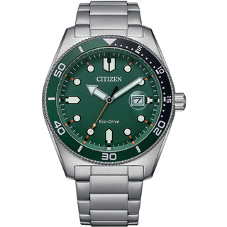 【CITIZEN 星辰】GENT'S系列 光動能 潮流大三針腕錶 AW1768-80X 43mm 現代鐘錶