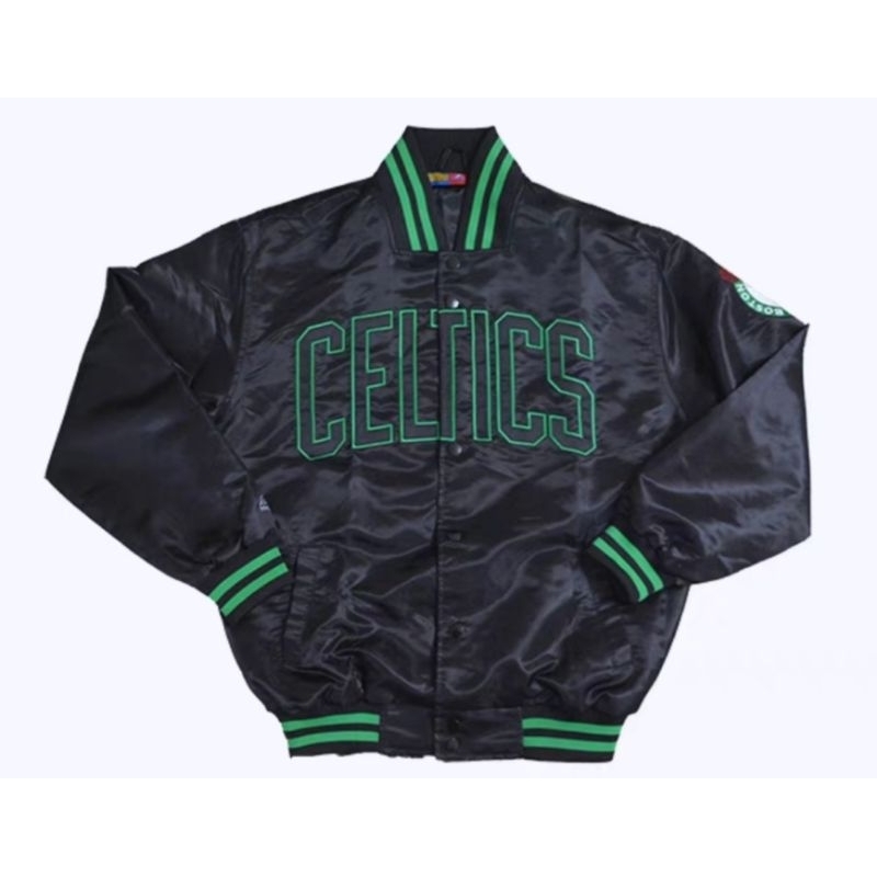 正版 NBA BOSTON 塞爾提克隊 棒球外套 價格：$1780 尺寸：L~2XL