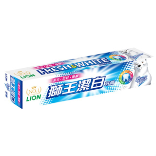 效期25.05 日本獅王LION 潔白牙膏-超涼 200g 獅王牙膏