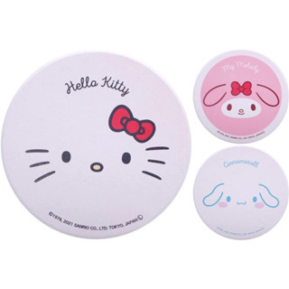 ♥小玫瑰日本精品♥ Hello Kitty 美樂蒂 大耳狗 陶瓷杯墊 吸水杯墊 止滑杯墊 大臉造型 ~ 3
