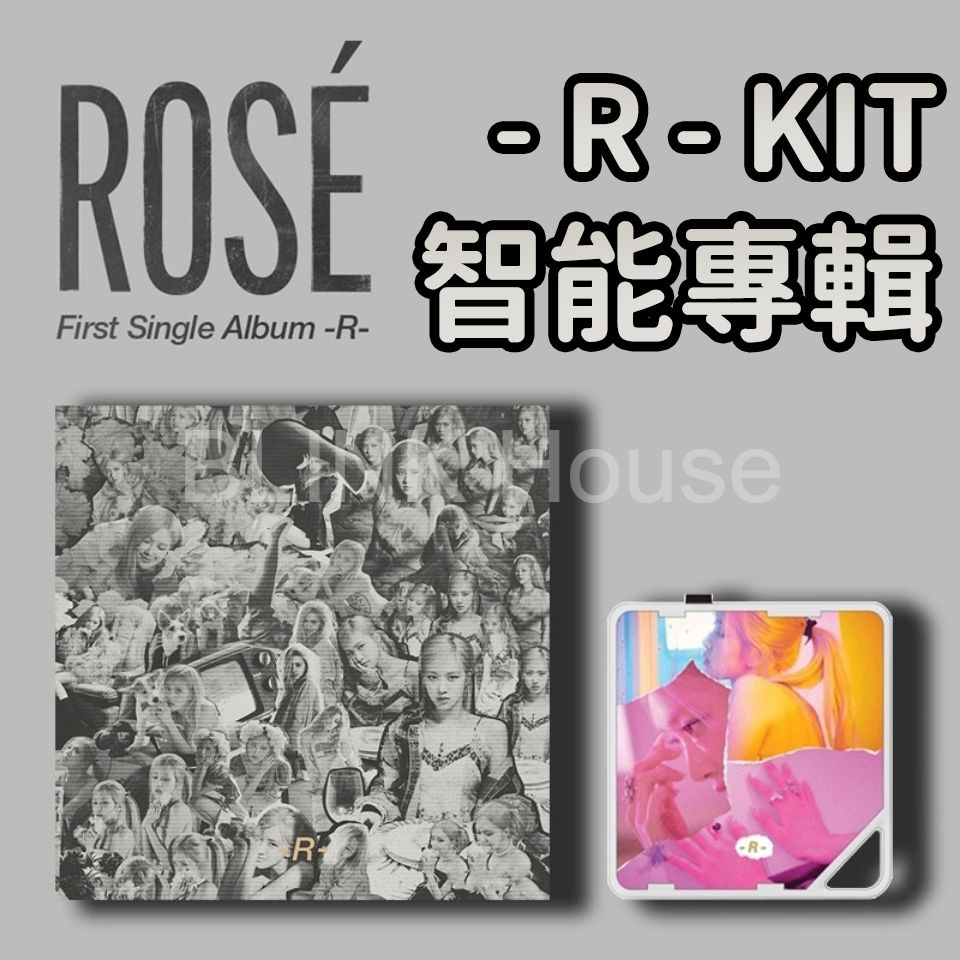 【BLACKPINK】ROSE - FIRST SINGLE 首張單曲 CD 智能卡 智能專輯 ROLO KIT