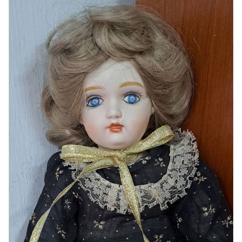 西洋古董娃娃 陶瓷娃娃 早期復古陶瓷洋娃娃