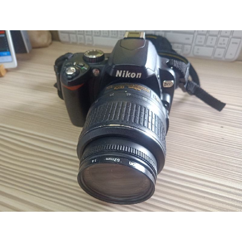 NIKON D60 附一顆鏡頭 自動 單眼 SLR CCD 老數位 相機