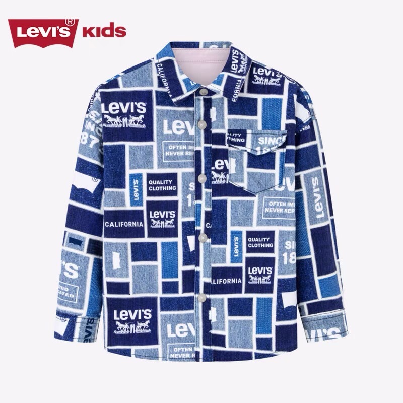 LEVI'S®童裝-美式風格雙面穿梭織夾克外套140 160