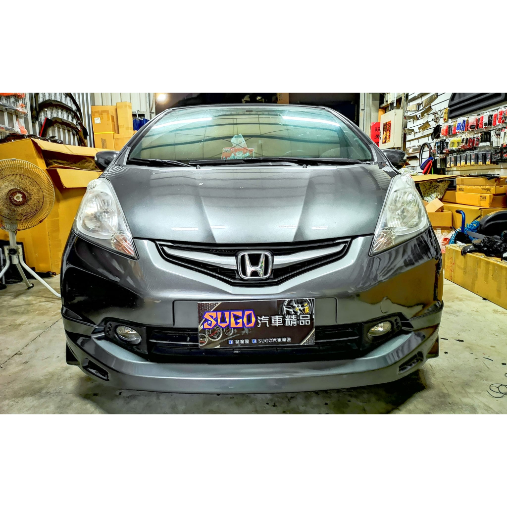 SUGO汽車精品 本田 HONDA FIT 2代 專用無限款 MUGEN (前下巴+側裙+後下巴) 空力套件