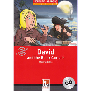 蒼穹書齋（文學）: 二手＼David and the Black Corsair(附光碟)