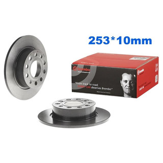 (VAG小賴汽車)A3 8P Octavia Yeti 後 煞車盤 碟盤 253mm Brembo 平面盤 全新