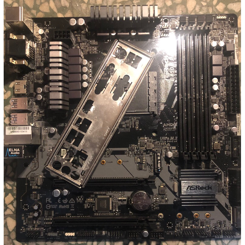 （免運）華擎主機板B450M PRO4支援AMD RYZEN AM4 CPU