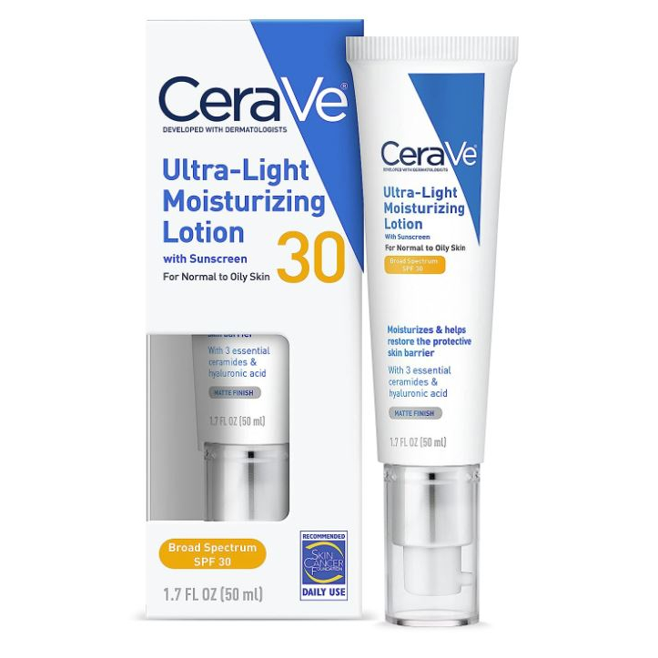 【⛄️全新現貨🇺🇸】適樂膚CeraVe Ultra-Light Gel SPF30臉部保濕/防曬乳液Dr.Grace推薦