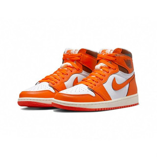 W Air Jordan 1 High Starfish 橙白 小扣碎 DO9369-101【SPLY】