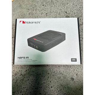 （現貨）最新款日本中道Nakamichi NBF8.1A 超薄型8吋 三向式 主動式重低音喇叭