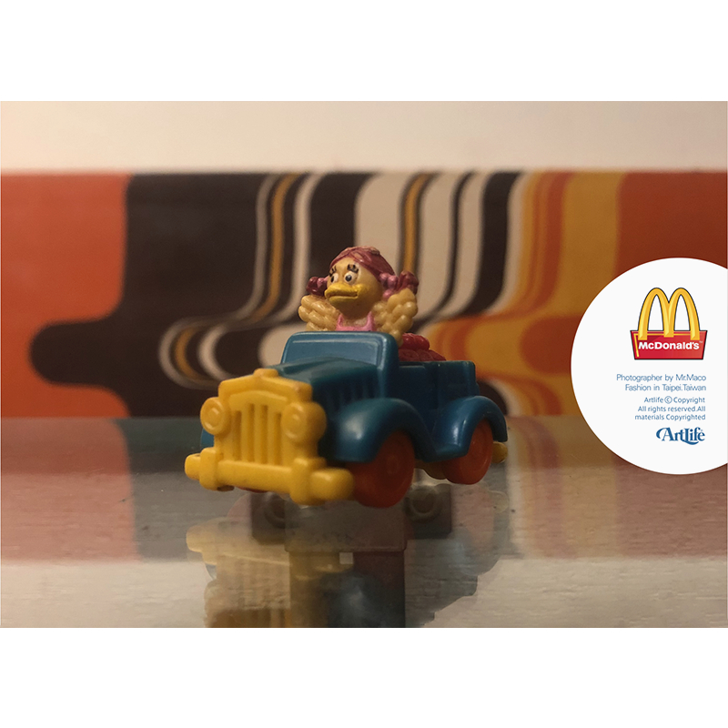 Artlife ㊁ McDonalds 1993 Happy Meal McTown 麥當勞 大鳥姐姐 吉普車
