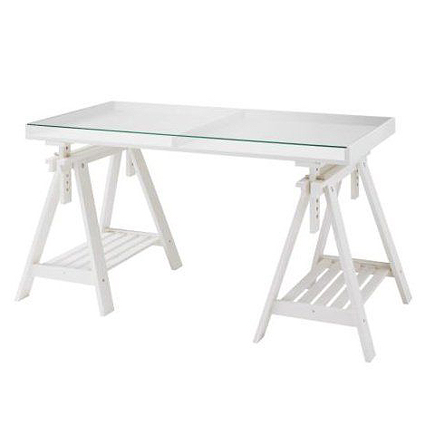 絕版品/IKEA宜家VIKA GRUVAN/VIKA ARTUR展示桌工作桌書桌/140x70/二手八成新/特$4500