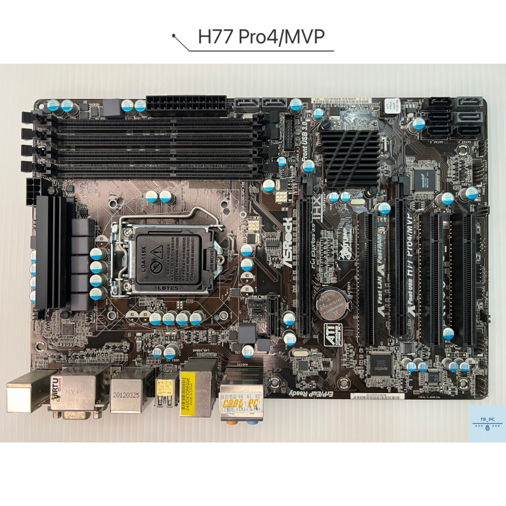 ASRock 華擎 H77 Pro4 MVP (REV.1.07) 1155腳位 主機板 (無擋板)(無擋板)(無擋板)