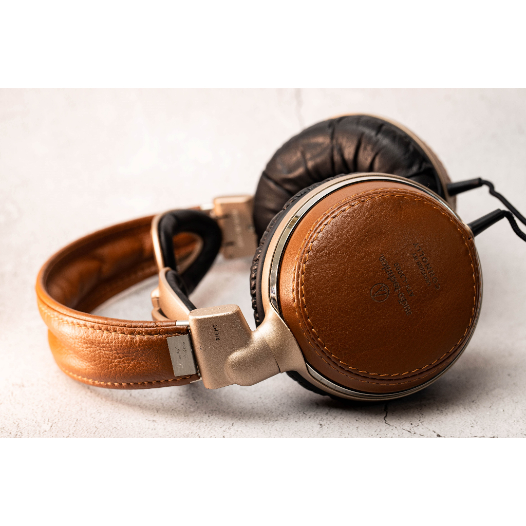 鐵三角 ATH-L3000 木殼 皮革旗艦耳機 稀有收藏品 目前賣出