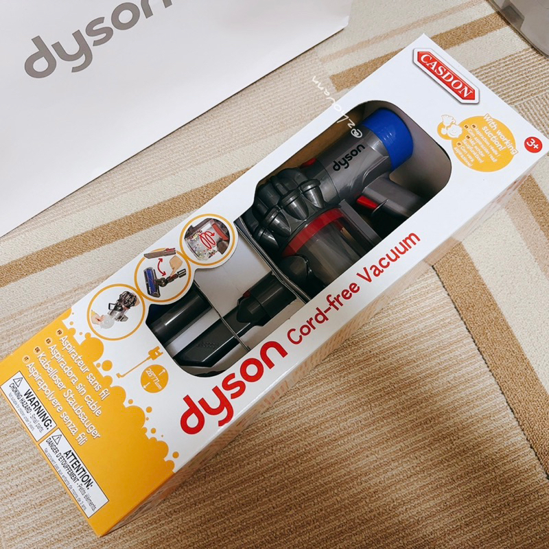 原價1099 專櫃全新 Dyson戴森 聯名款仿真手持無線吸塵器玩具 送禮 兒童 禮物