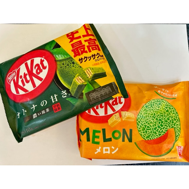 【消費滿千打九折】雀巢 Nestle kitkat 威化巧克力餅乾 迷你巧克力餅乾 抹茶口味 哈密瓜口味