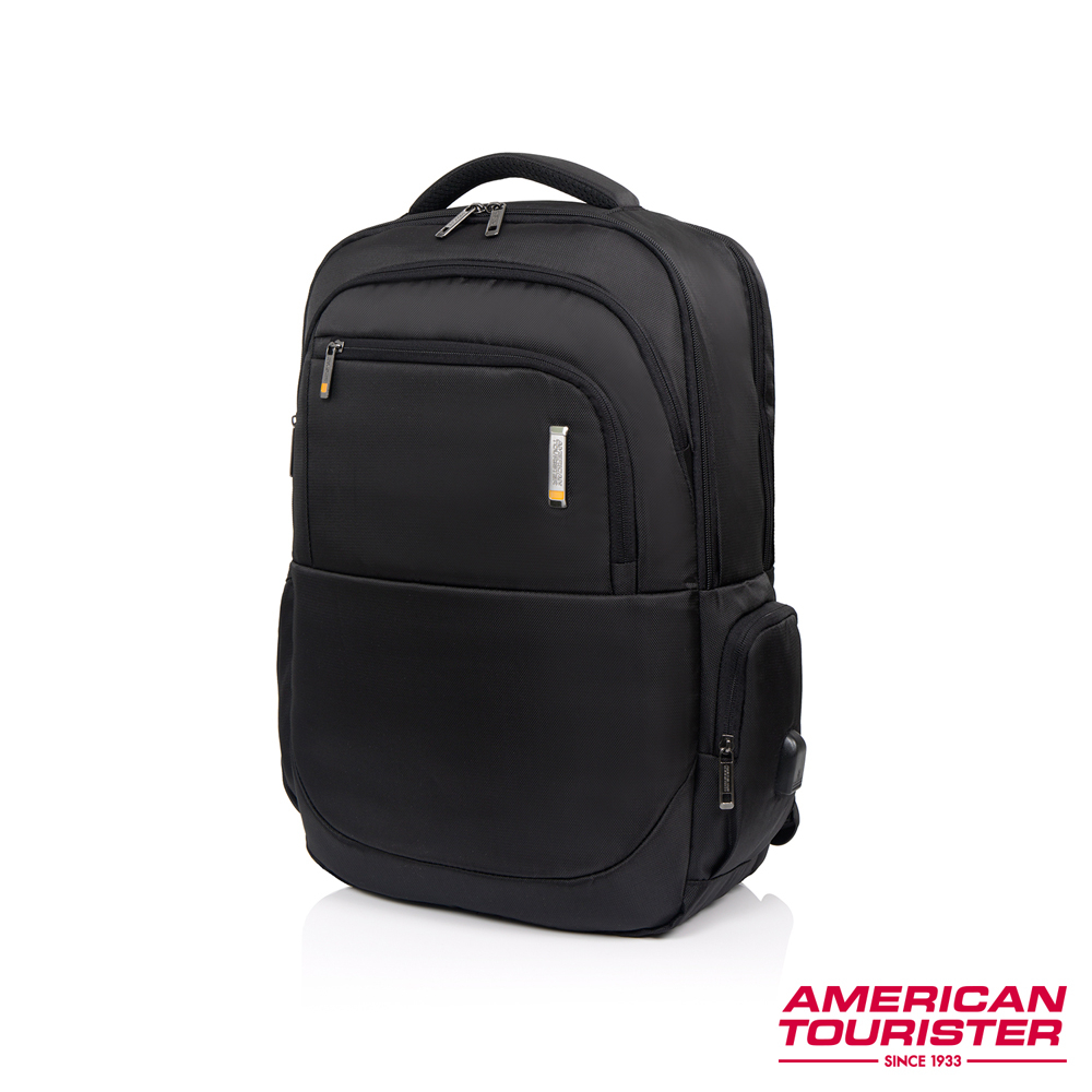 AT美國旅行者AMERICAN TOURISTER Segno Professional多功能筆電後背包17吋(黑色)