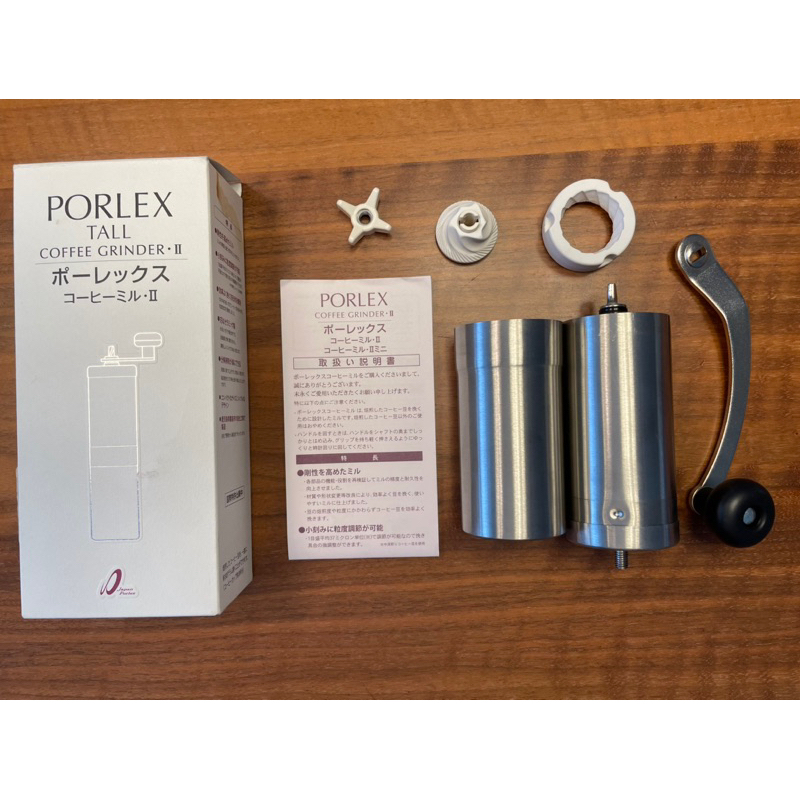 Porlex 日製手搖陶瓷刀盤 咖啡磨豆機 tall 30g