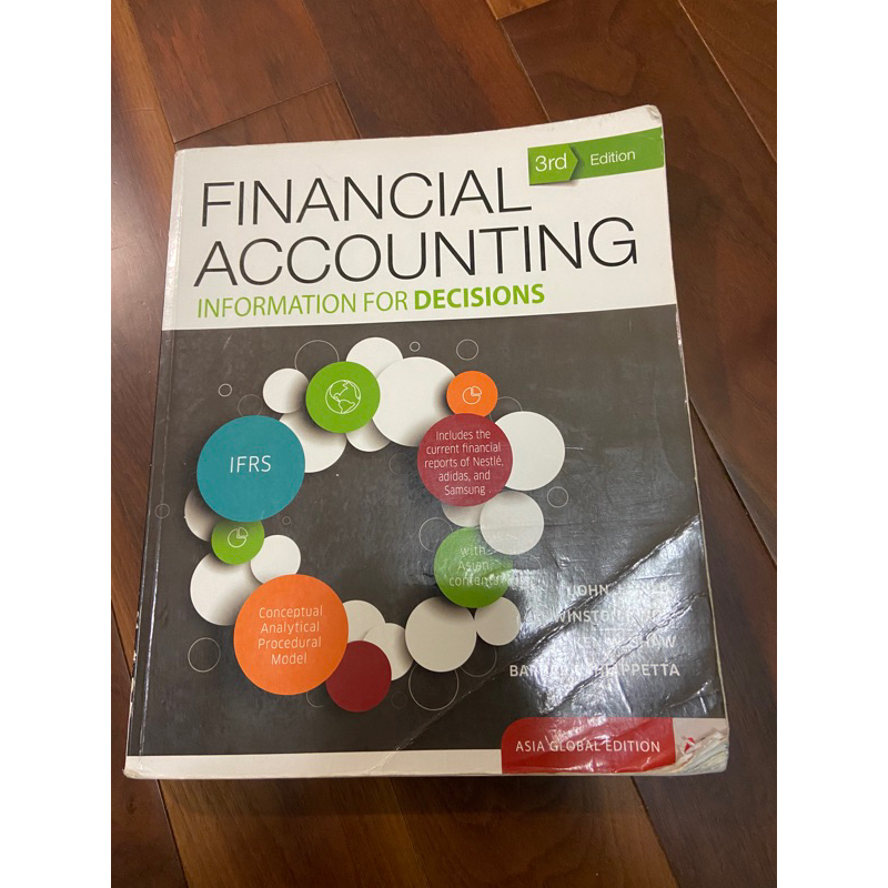 Financial Accounting: Information for Decisions IFRS 會計原文書