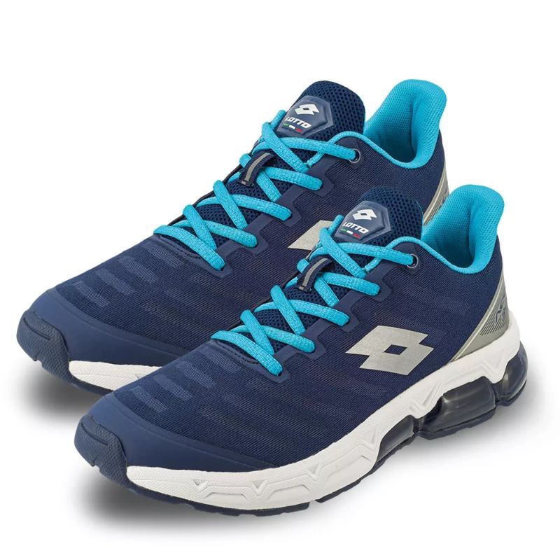 全新 零碼出清 特價 LOTTO AERO 300 深藍白配色 大氣墊 避震 跑鞋 運動鞋 27.5號