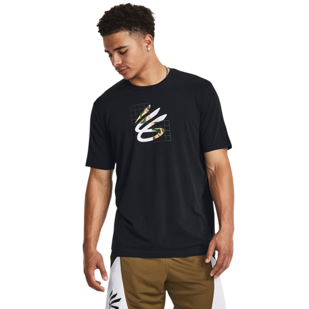 【UNDER ARMOUR】男 CURRY 籃球短T-Shirt-人氣新品(歐美版型)