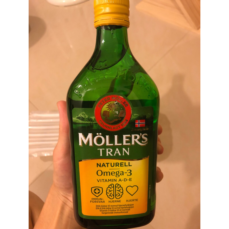 現貨）Möller’s 睦樂 鱈魚肝油 500ml 家庭版 mollers  魚油 挪威空運 正品 原味