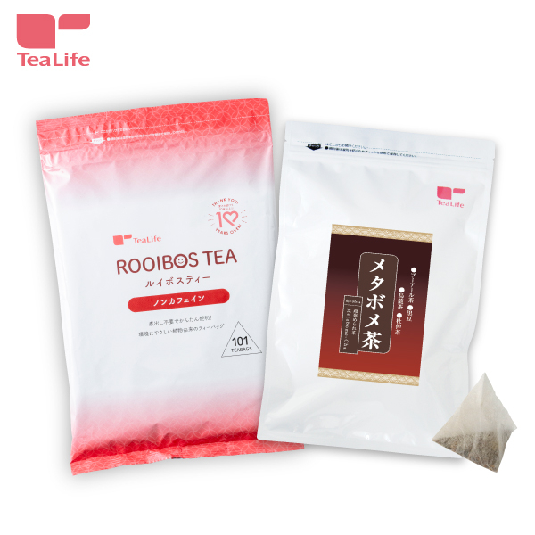 【TeaLife】提來福 美達寶美茶＋路易波士茶 優惠套裝 黒豆普洱烏龍杜仲 南非國寶茶 健康美容茶 養顏養生 日本直送