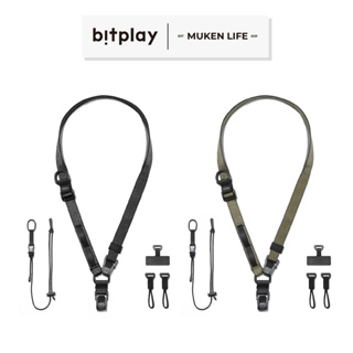 bitplay | 多工機能背帶 | 可變換多種功能 相機背帶/手機背帶/包款背帶 (附贈墊片)