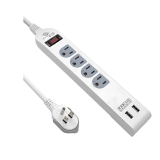 【威電】1開4插2埠USB延長線 CU-3141 延長線 插座 USB延長線 延長線插座 電源插座 電腦延長線