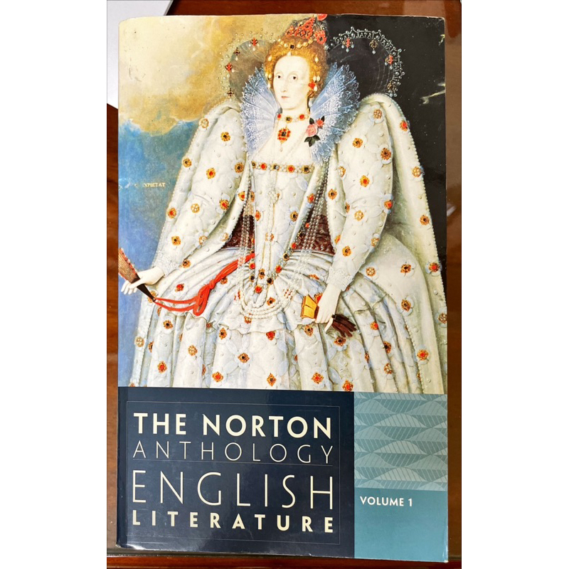 The Norton Anthology: English Literature Vol. 1 英國文學史課本 近全新