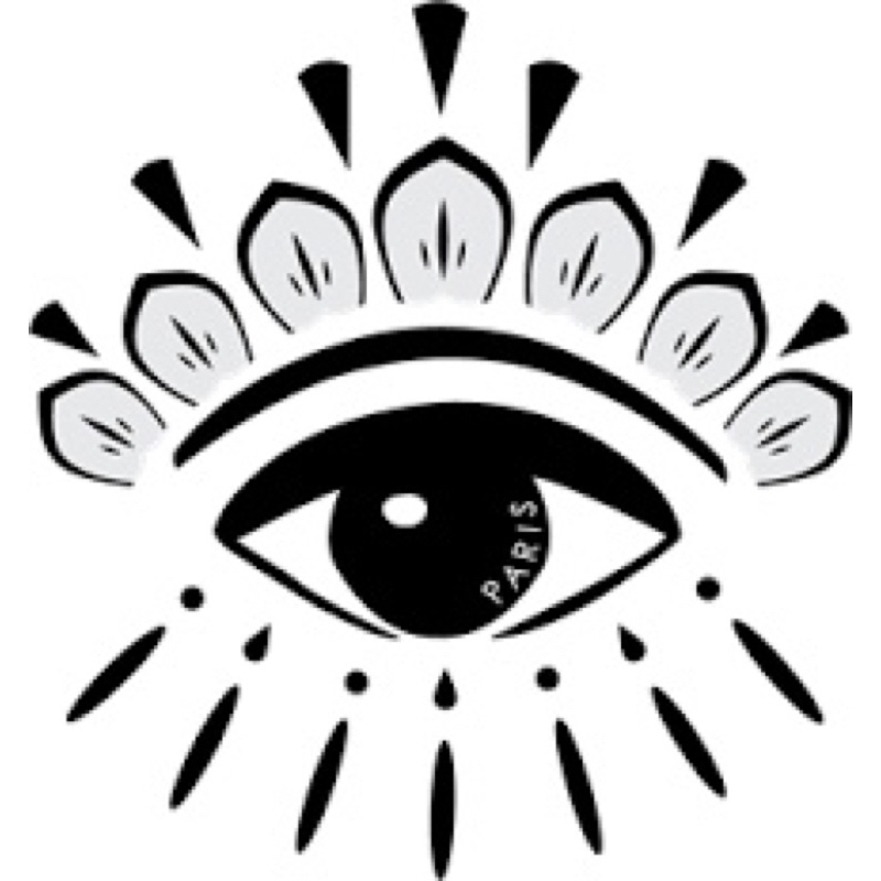 KENZO 經典短袖眼睛Logo上衣-女款