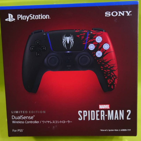 PS5~無線控制器-蜘蛛人2限量日版[全新未拆]