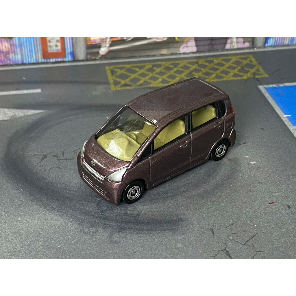 TOMICA-A02-無盒戰損-大發 Move-棕