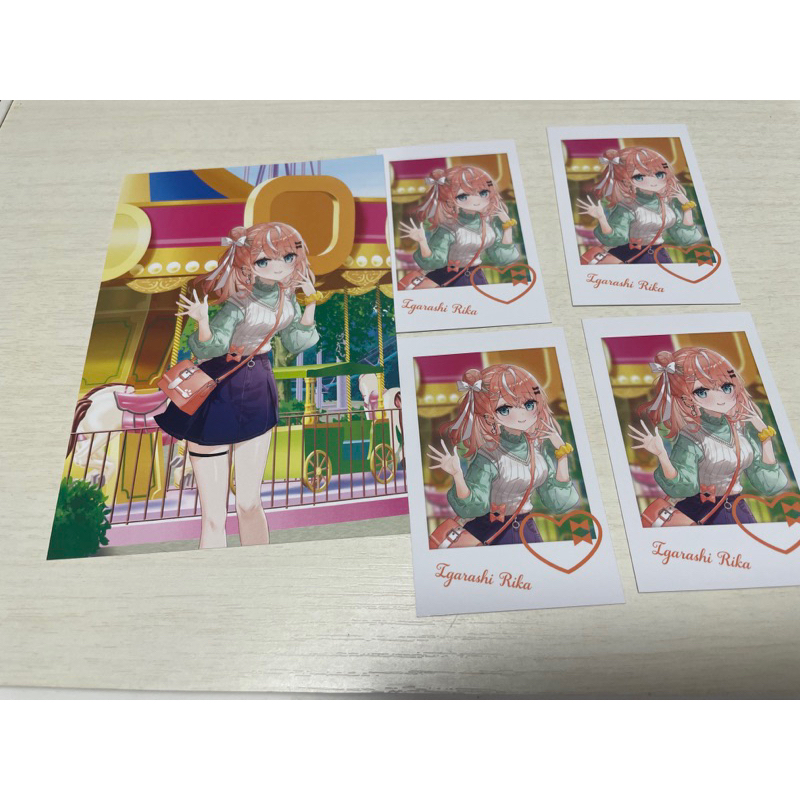 【整圖售】にじさんじ nijisanji 遊樂園拍立得 特典     五十嵐梨花