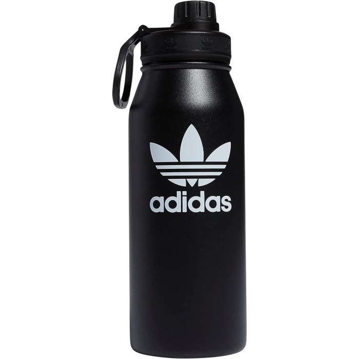 adidas 愛迪達 運動保溫瓶 黑色 1L 保溫瓶 水杯 水瓶 水壺 正品 正版