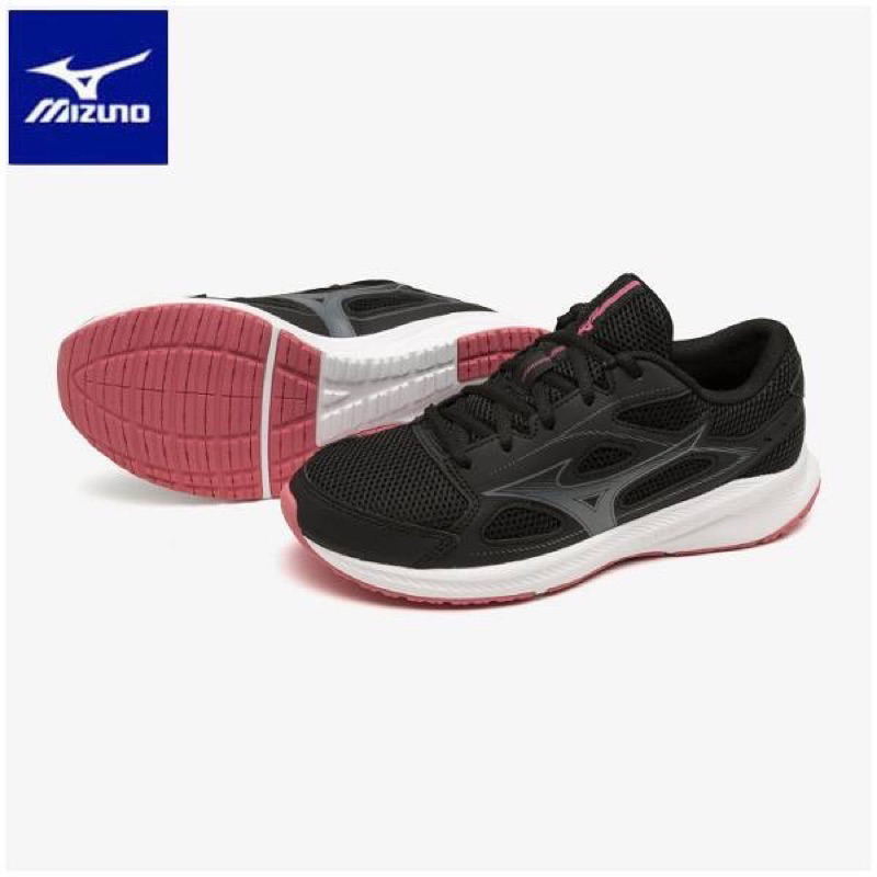 (元二商店）MIZUNO MAXIMIZER 26 女款慢跑鞋都或是步行慢跑初學者 3E寬楦 黑色 K1GA240121