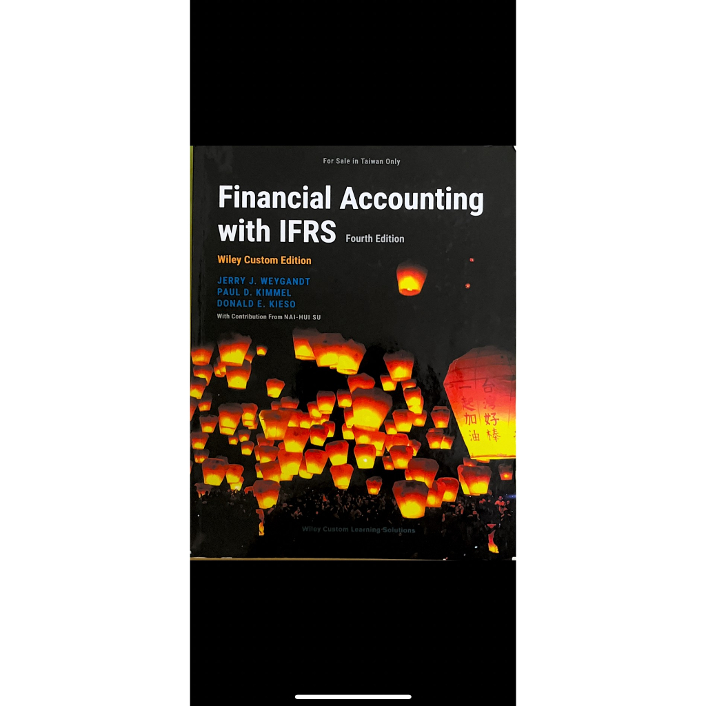 👍免運👍Financial Accounting with IFRS Wiley 4/e👍 9781119824237