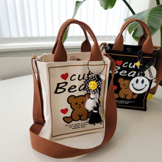 Chellmee ✈️韓國「MAKOMAKI」Cute bear可愛的熊手提包 肩背包 側背包