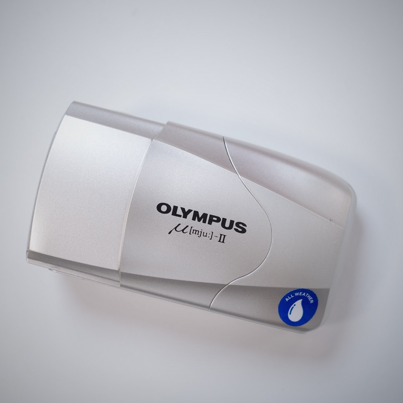 OLYMPUS mju II 定焦底片相機 二手盒裝