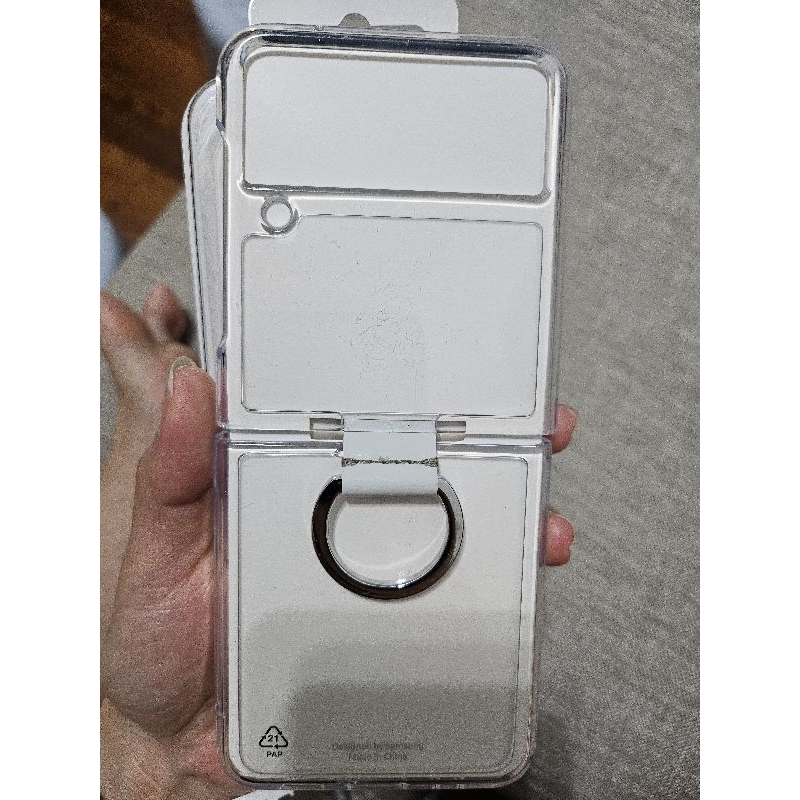 Galaxy Z Flip3 透明保護殼 ( 附指環扣)  非全新