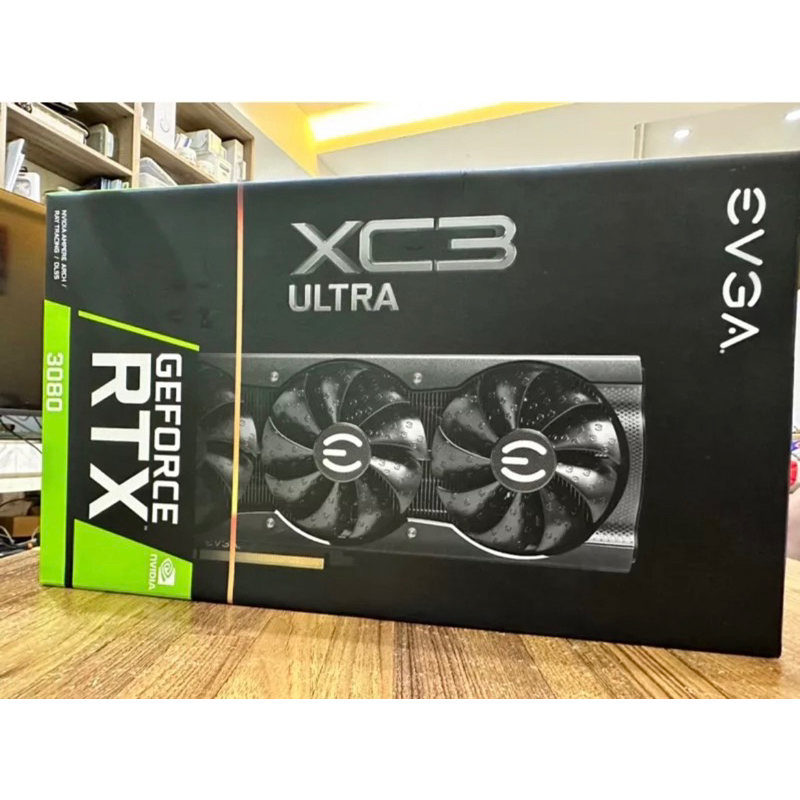 EVGA GEFORCE RTX-3080💯原廠盒裝💯對應序號💯保固中💯近新品