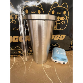 不鏽鋼冰霸杯 473ML 附送環保不鏽鋼吸管 活動贈品 (福利出清)