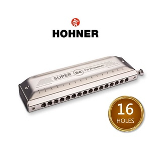 德國製 HOHNER 半音階口琴 No 7585 64 New Super 64 16孔【黃石樂器】