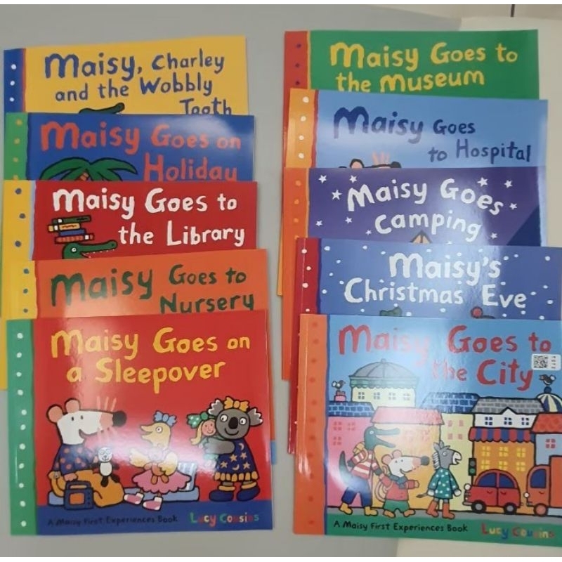 小鼠波波生活成長繪本套書（10本合售）Maisy First Experience Pack